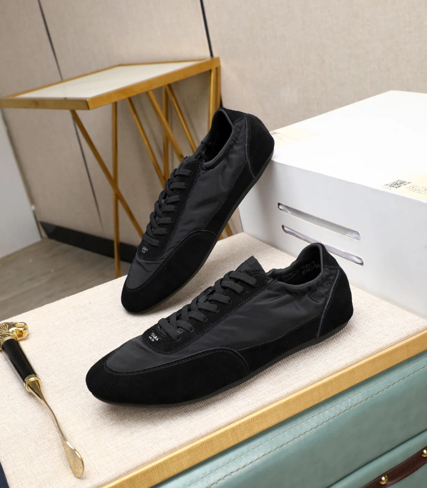Men's shoes 💰460 [PRADA] Popular items in men's shoe counters, synchronized with the official website, high-quality shipments ✔️Original cowhide + cowhide lining, 1🆚1 replica, original original outsole, 38-45 (customized for 45, non-refundable)